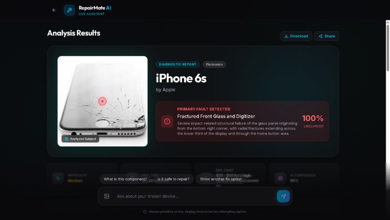 RepairMate AI – AI Technician for Everyday Devices – screenshot 3