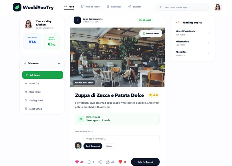 WouldYouTry – screenshot 4
