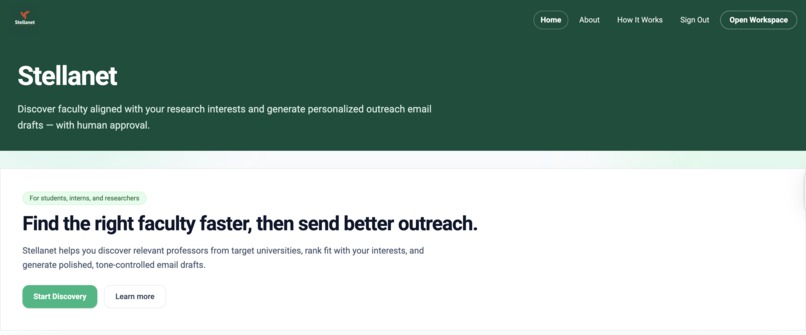 Stellanet – screenshot 1