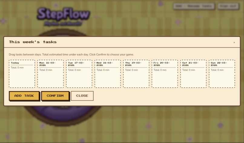 StepFlow – screenshot 1