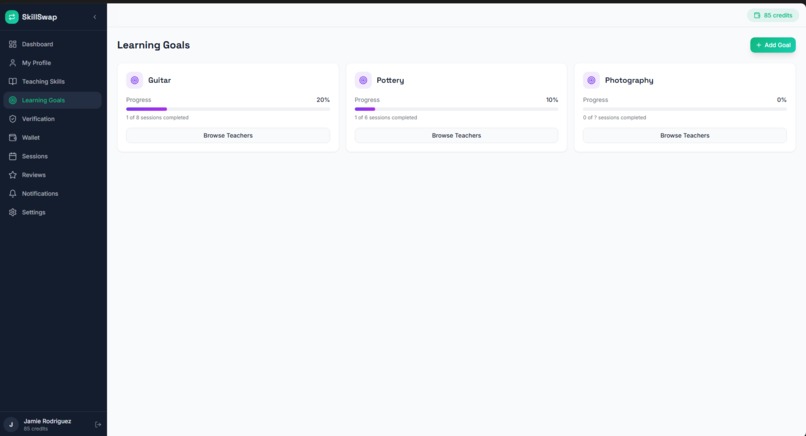 SkillSwap – screenshot 7