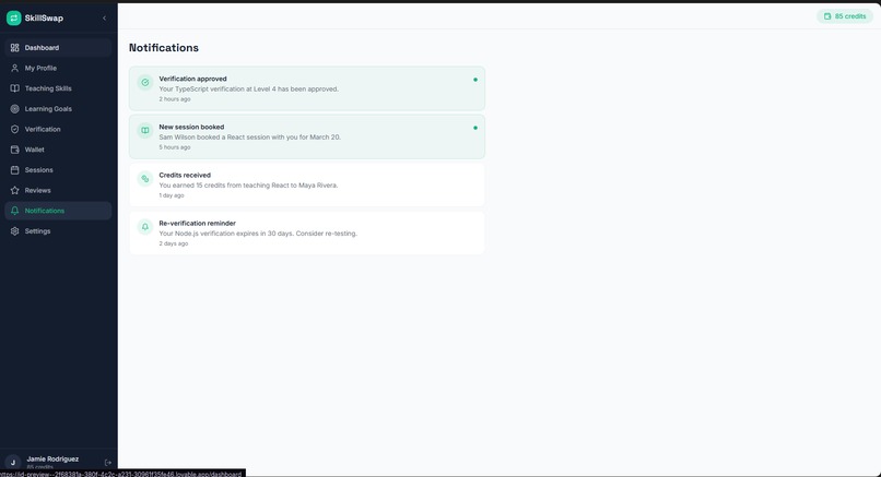 SkillSwap – screenshot 10
