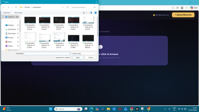 Ninaivalai - AI Memory Wave Simulator – screenshot 1