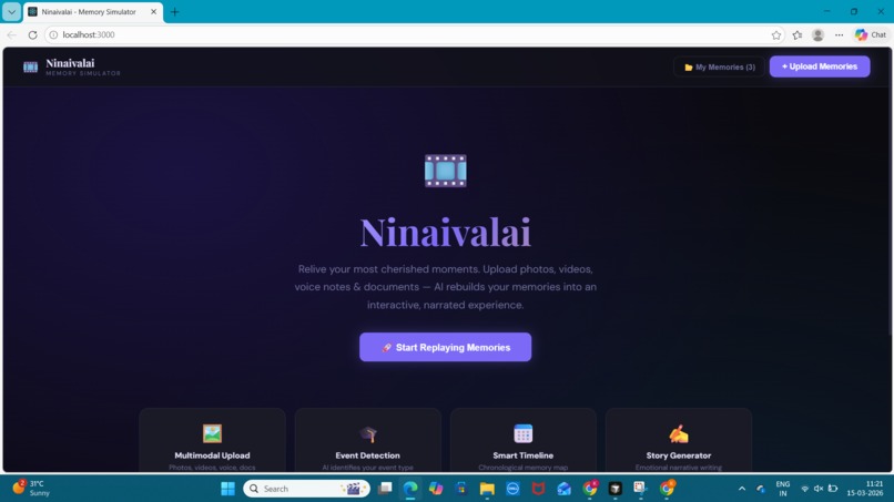 Ninaivalai - AI Memory Wave Simulator – screenshot 2