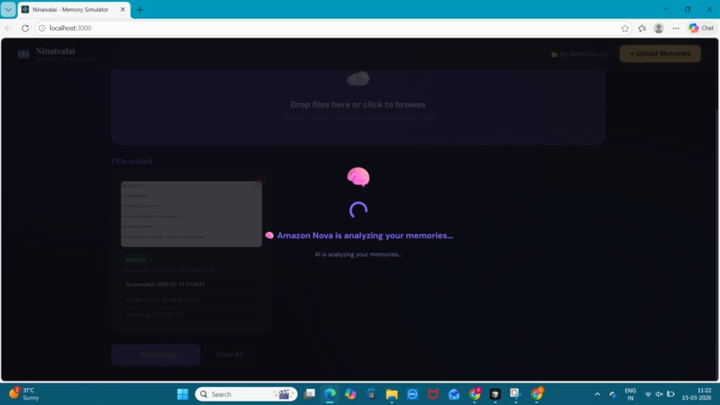Ninaivalai - AI Memory Wave Simulator – screenshot 3
