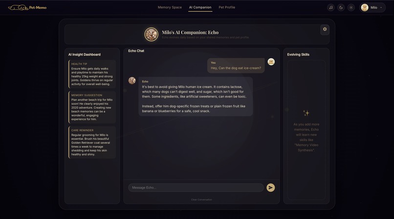 Pet-Memo – screenshot 3