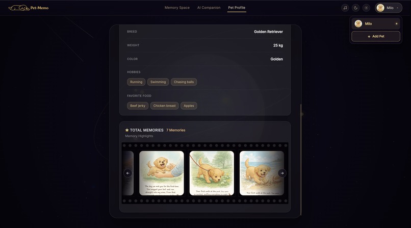 Pet-Memo – screenshot 4