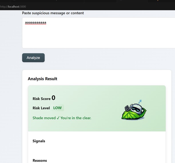 LET SCAMS JUST MISS – screenshot 3