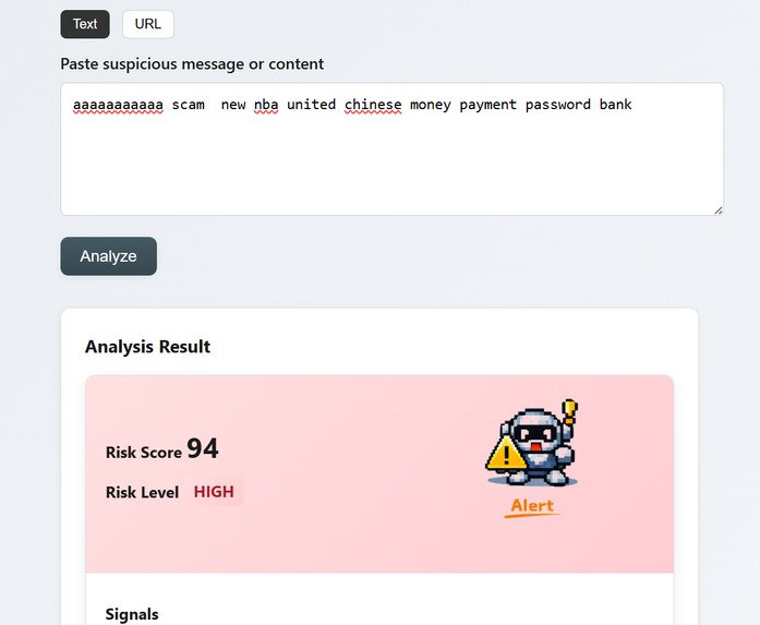 LET SCAMS JUST MISS – screenshot 5