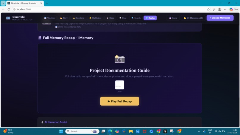 Ninaivalai - AI Memory Wave Simulator – screenshot 12