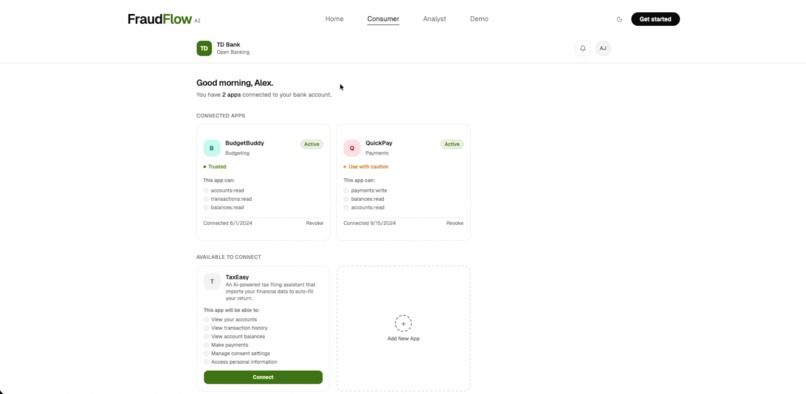 FraudFlow – screenshot 1