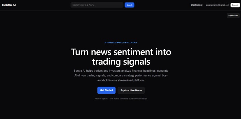 Sentra AI – screenshot 2