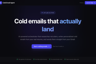 Cold Email Agent