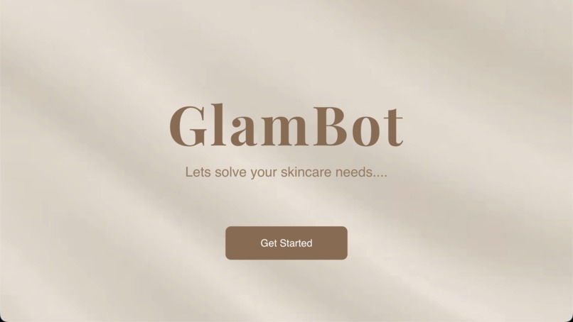 GlamBot – screenshot 1