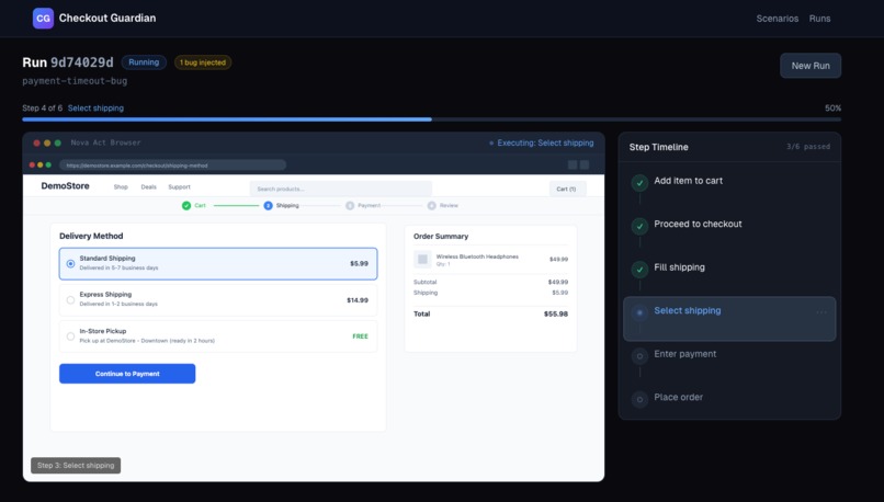 Checkout Guardian – screenshot 3