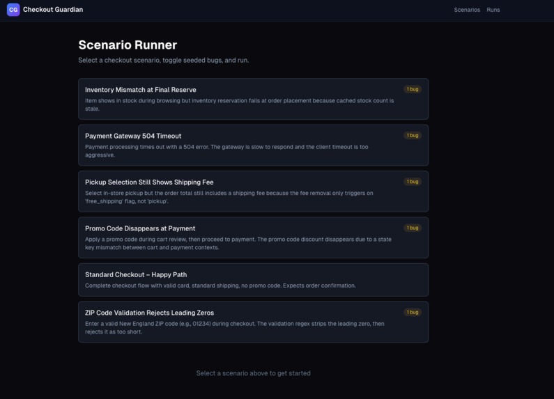 Checkout Guardian – screenshot 2