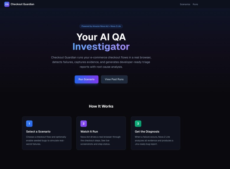 Checkout Guardian – screenshot 1