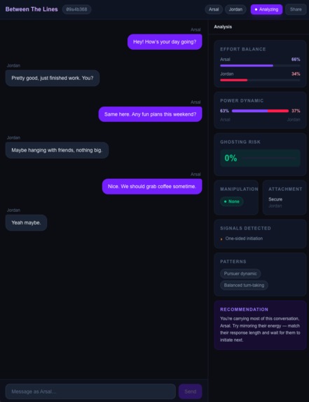 Between The Lines – screenshot 1