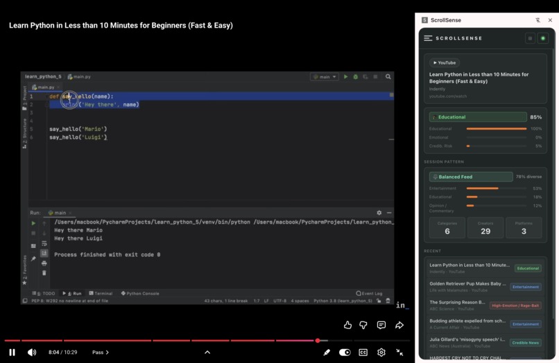 ScrollSense – screenshot 1