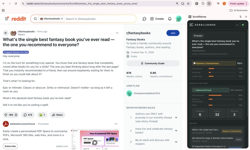 ScrollSense – screenshot 2