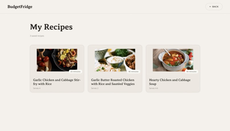 BudgetFridge – screenshot 4