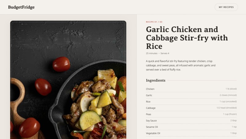 BudgetFridge – screenshot 3