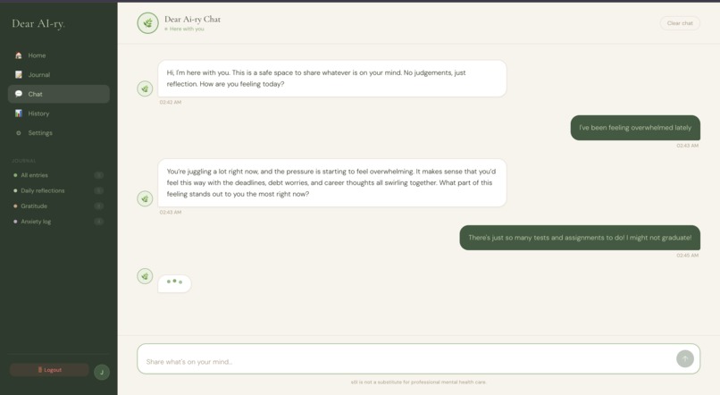Dear AI-ry – screenshot 4
