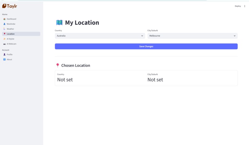 Taylr – screenshot 3