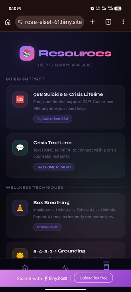 MindCheck– Daily AI Wellness Companion – screenshot 1
