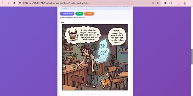Multi‑Agent Comic Studio AI – screenshot 19