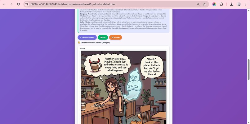 Multi‑Agent Comic Studio AI – screenshot 20