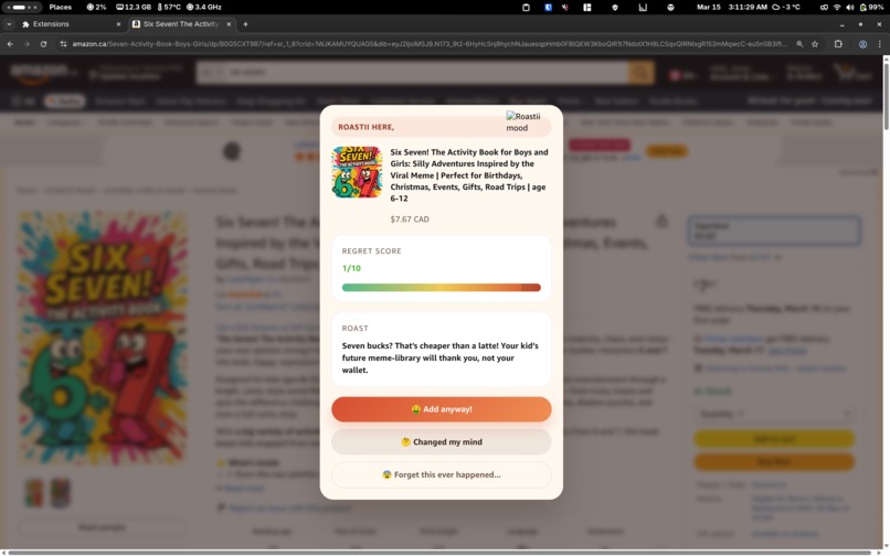 Roastii: Roast My Receipts! – screenshot 2