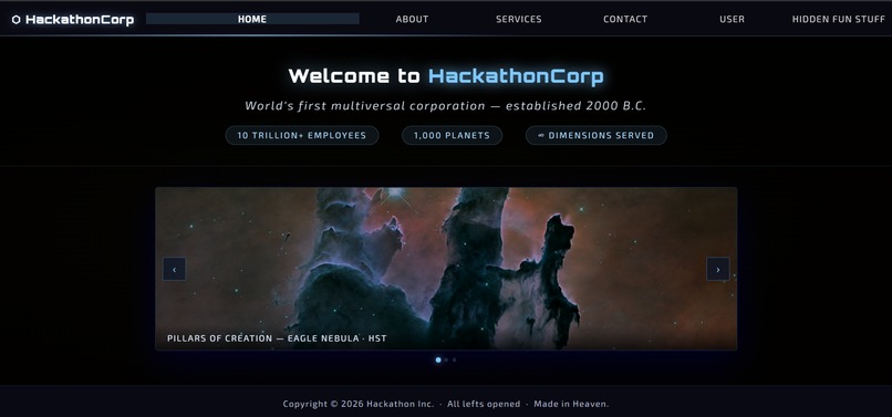 HackathonCorp – screenshot 1