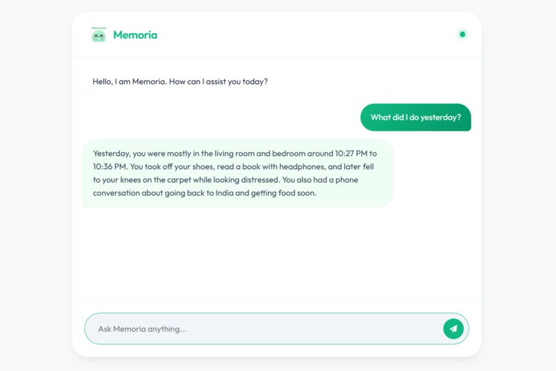 Project Memoria: The Dementia Assistant – screenshot 1