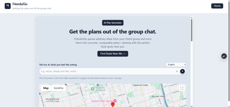 Friends2Go – screenshot 1