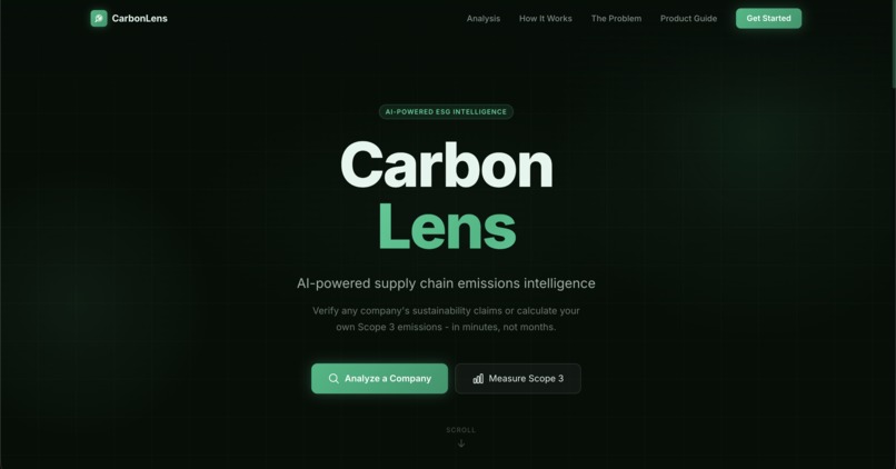 CarbonLens – screenshot 1