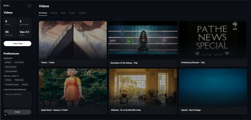 REEL – screenshot 2