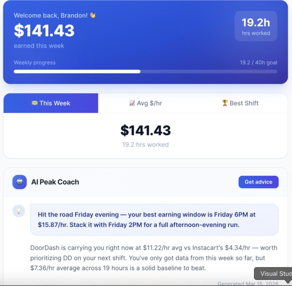 PeakPay – screenshot 1