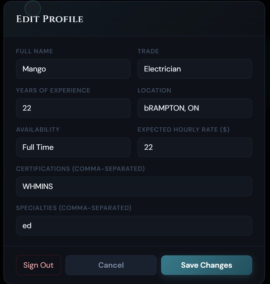 WiseWorks – screenshot 2
