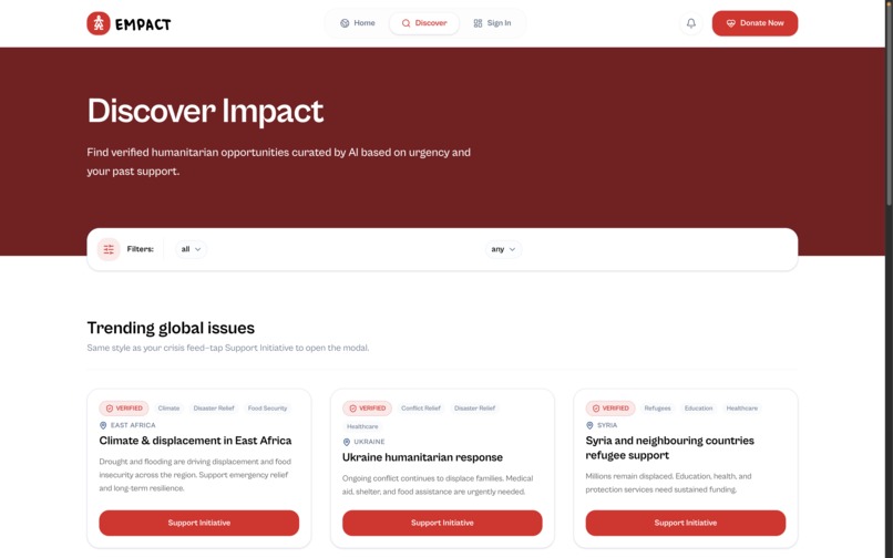 Empact – screenshot 2