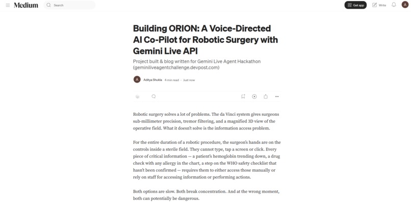 ORION - Operating Room Intelligent Orchestration Node – screenshot 12