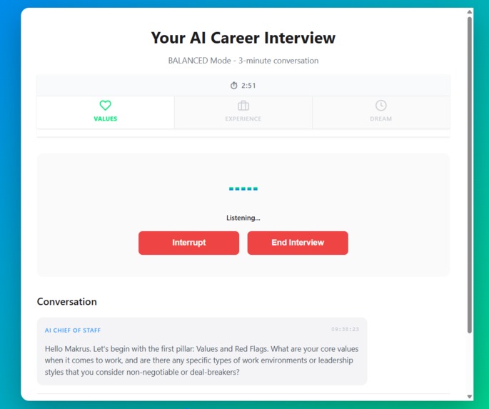 JuntoAI Kinetic: Your Next-Generation CV – screenshot 4