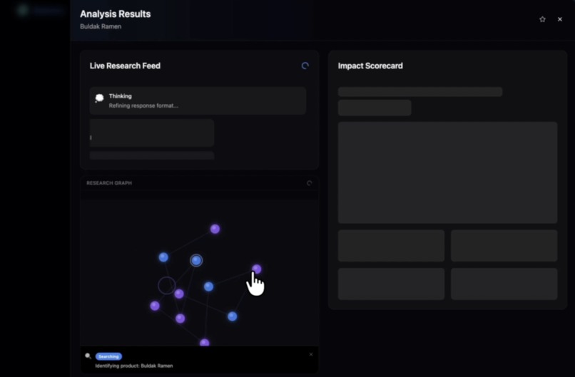 EcoLens – screenshot 2