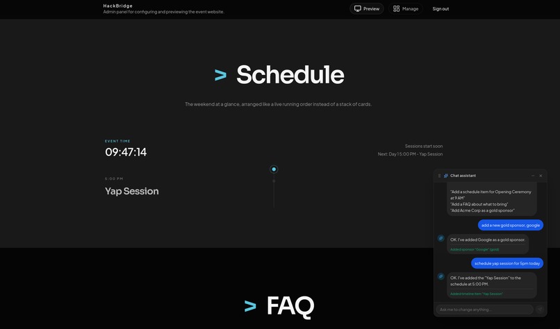 HackBridge – screenshot 3