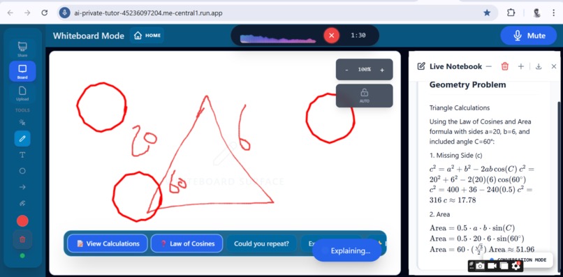 EDUVA AI Private Tutor – screenshot 1