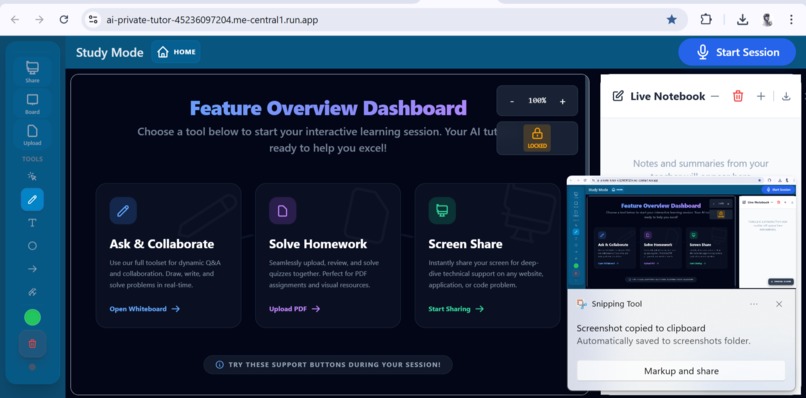 EDUVA AI Private Tutor – screenshot 2