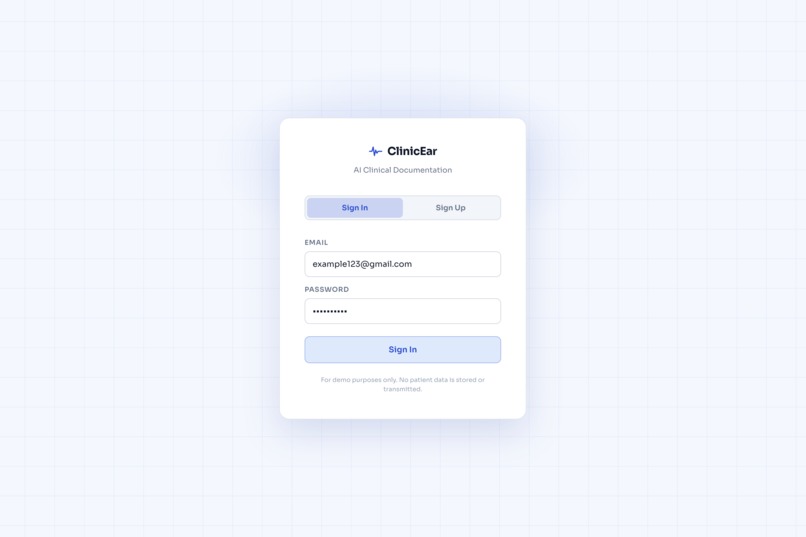 ClinicEar – screenshot 1