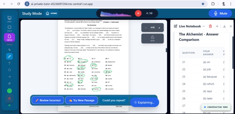 EDUVA AI Private Tutor – screenshot 4