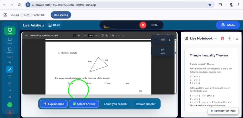 EDUVA AI Private Tutor – screenshot 5