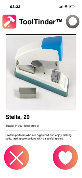 ToolTinder 2.0 – screenshot 2